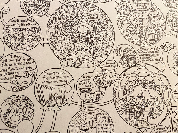 The Monolith From Beyond Space and Time Original Art