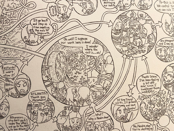 The Monolith From Beyond Space and Time Original Art