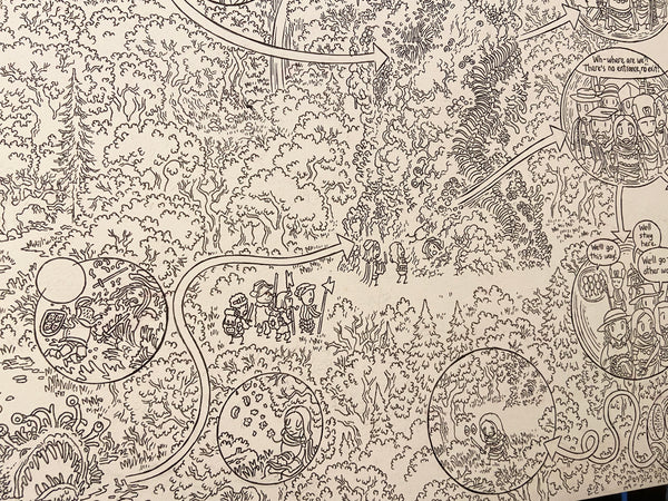 The Monolith From Beyond Space and Time Original Art