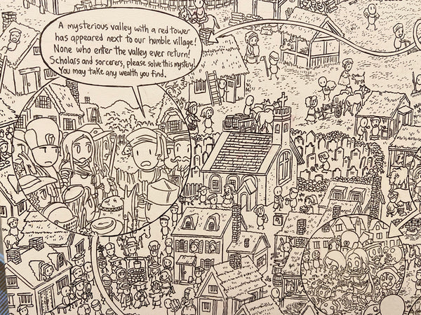 The Monolith From Beyond Space and Time Original Art