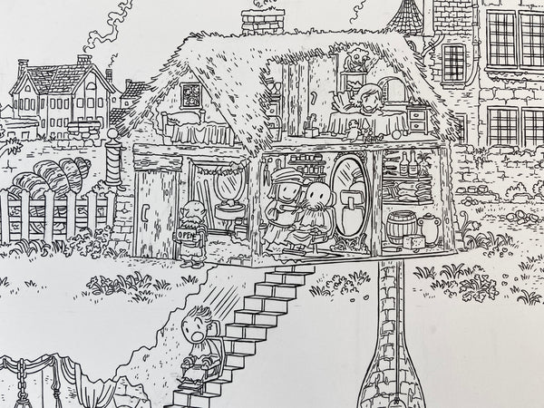 Barber of Silverymoon Original Art