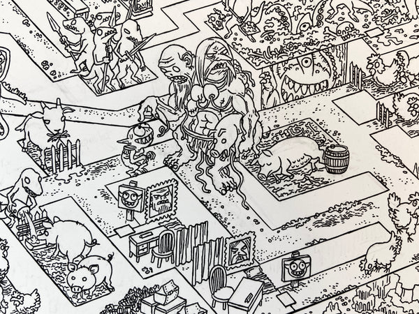 Temple of Moloch Original Art