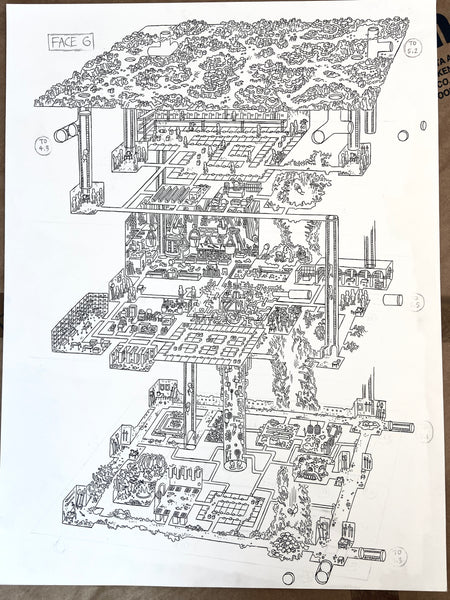 Six Faces of Death Original Art