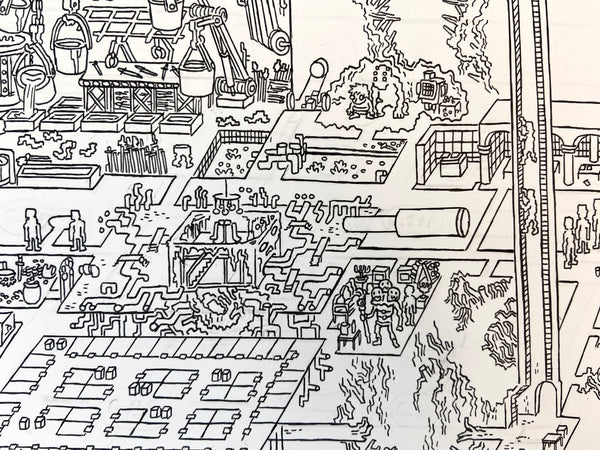 Six Faces of Death Original Art