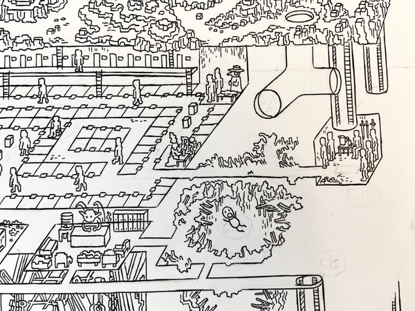 Six Faces of Death Original Art