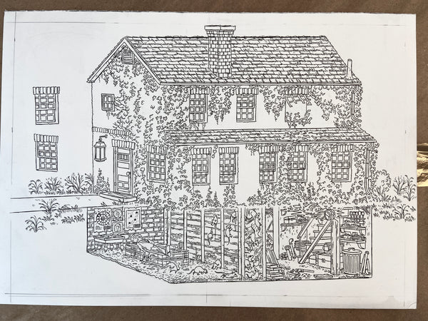 The Haunting (Call of Cthulhu) Original Art