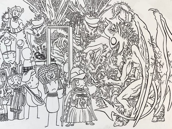 Nine Hells (Descent into Avernus) Original Art