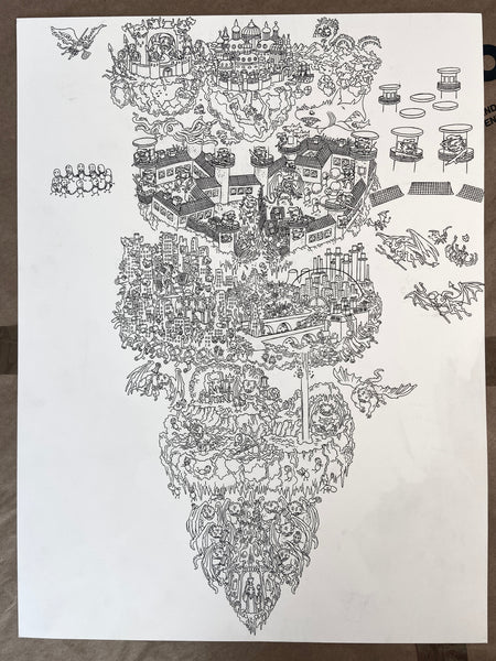 Nine Hells (Descent into Avernus) Original Art