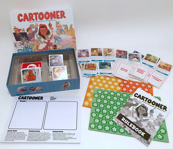 Cartooner: The Fast & Furious Game of Drawing Comics