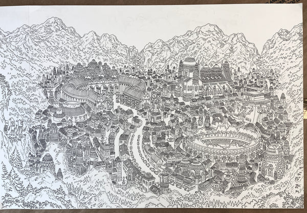 Daoine Gloine (Lost Laboratory of Kwalish) Original Art