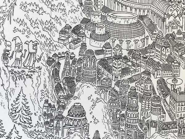 Daoine Gloine (Lost Laboratory of Kwalish) Original Art