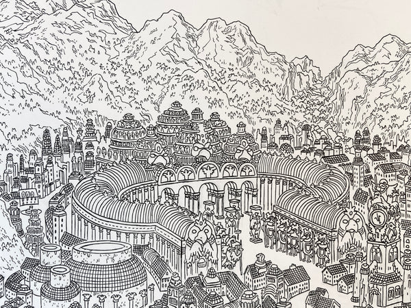 Daoine Gloine (Lost Laboratory of Kwalish) Original Art