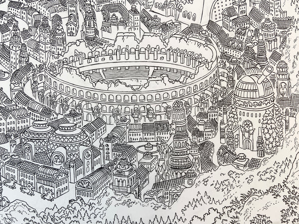 Daoine Gloine (Lost Laboratory of Kwalish) Original Art