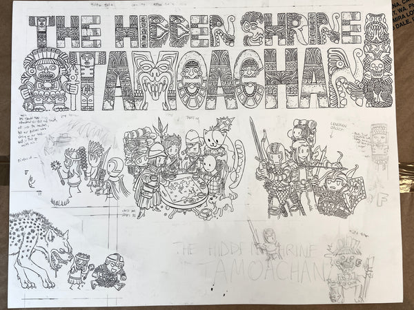 Hidden Shrine of Tamoachan Original Art