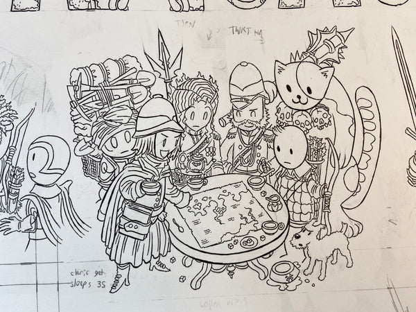 Hidden Shrine of Tamoachan Original Art