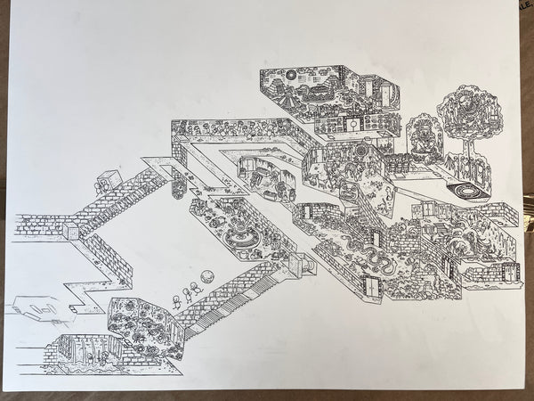 Hidden Shrine of Tamoachan Original Art