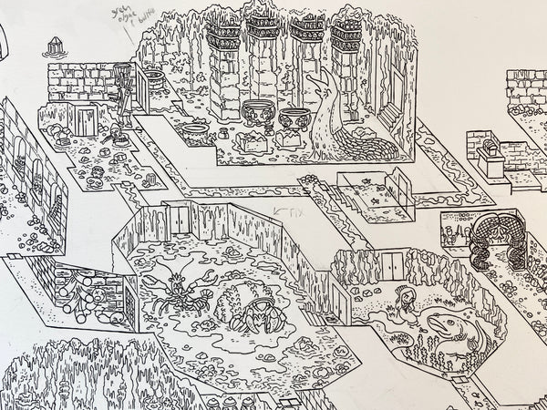 Hidden Shrine of Tamoachan Original Art