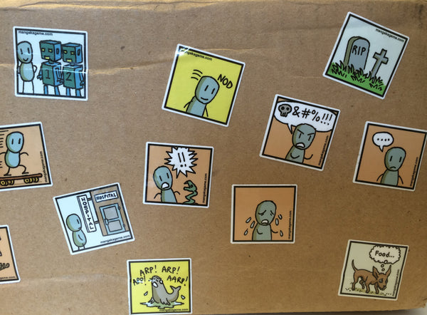 Mangaka Stickers (set of 31)