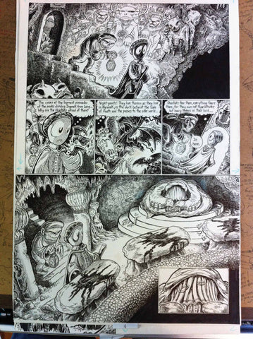 Dream-Quest Page 0076 (Original Art)