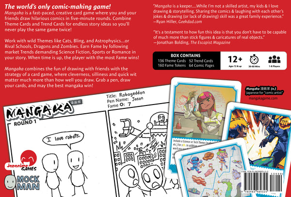 Mangaka: The Fast & Furious Game of Drawing Comics + Decadent Heart expansion