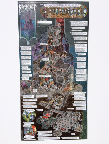 Walkthrough Map Collection (7 D&D map prints)